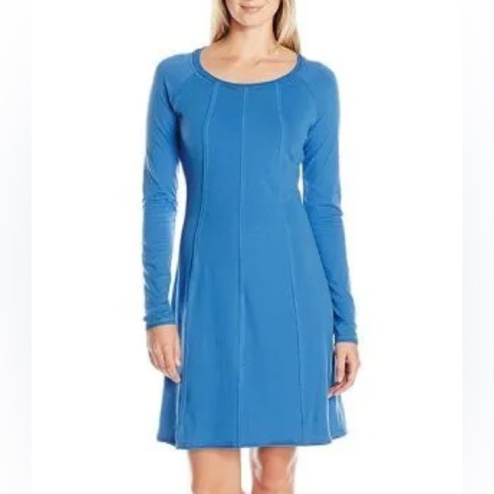 Prana Organic Cotton Long Sleeve Dress Small